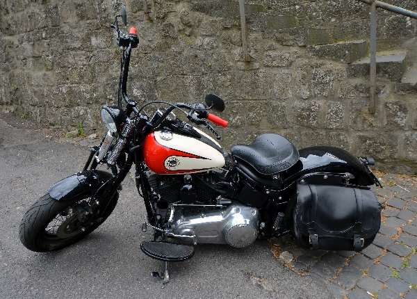 (Modelfoto) En Harley Davidson er nu blevet genstand i en sag, der kan få vidt rækkende konsekvenser for den danske reservedelsbranche