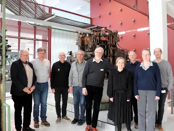 Første styregruppemøde: Ole Lauritsen, Michael Deichmann, Frederik Madsen, Jens Hvidbjerg, Steen Rode-Møller, Christina Lykkeberg Sørensen, Flemming Petersen, Sidsel Bjerrum Fossat og Kristoffer Jensen