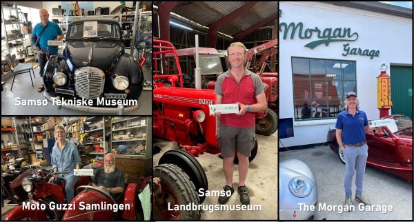 Der er hele fire motorhistoriske museer på Samsø. Nu har de alle valgt at blive en del af det motorhistoriske samråd. Du kan finde frem til dem, via museumslisten på vores hjemmeside.