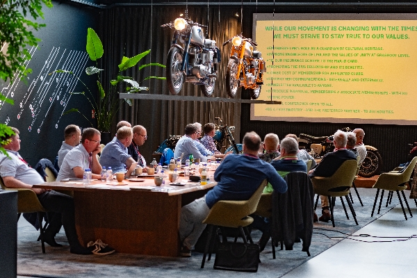 Flotte møderammer hos Haaning Collection, til landenes drøftelser og tænkevækkende præsentationer. Foto: Perej Photo