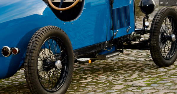 Kreativ montering af sideblink, som illustreret her på en 1927 Amilcar CCGS tilhørende Henning Thomsen, burde ikke være nødvendig. (Foto: Søren Ditlev Jensen, Strøjer Samlingen)