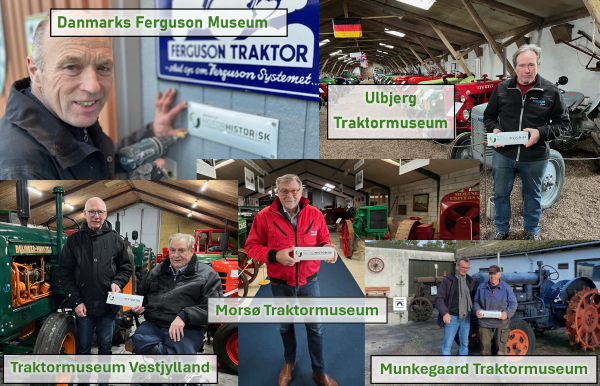  Danmarks mange traktormuseer støtter op om Motorhistorisk Samråds arbejde med et museumsnetværk for motorhistorien.