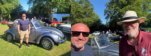 Kystens Perle ved Horsens, og DVKs sommermødeplads, blev scenen for et møde med Motorhistorisk Samråds formand og Socialdemokratiets MF Thomas Monberg 