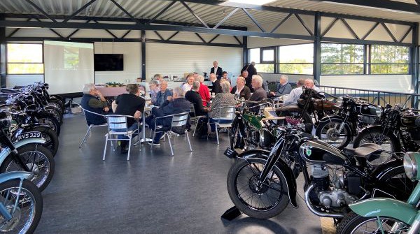 Strib Automobilmuseum var en flot lokation til det allerførste museumsseminar